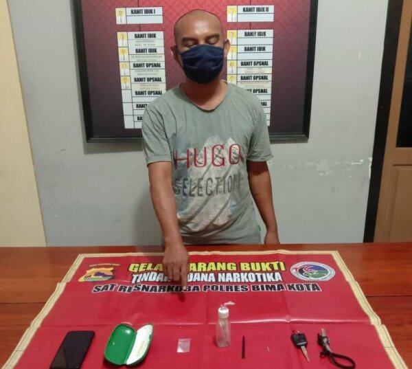 Simpan Sabu Didalam Jok Motor, Pria ini Ditangkap Polisi