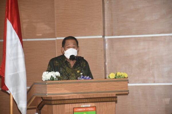 Bupati Lombok Utara Pimpin Rakor PPKM