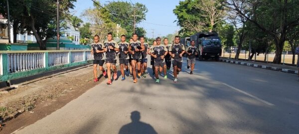 Dukung Tugas Pamtas, Personel Mako Satgas Pamtas Yonif 742/SWY Binsik Setiap Hari