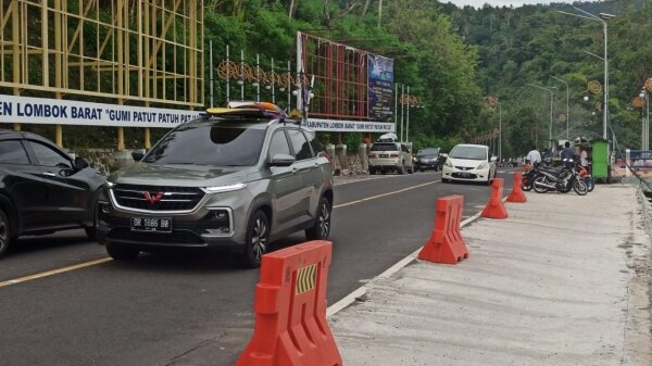 Jelang WSBK, Kawasan Wisata Senggigi Mulai Ramai dan Jalan Menuju Senggigi aman Dilalui