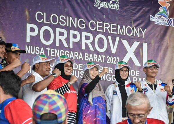 Wagub NTB Ummi Rohmi Tutup Porprov XI 2023