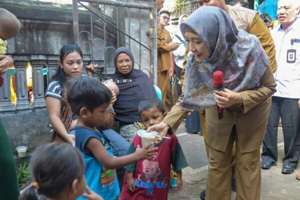 Berhasil Turunkan Stunting, Wagub Rohmi Apresiasi Posyandu Mawar Ampenan