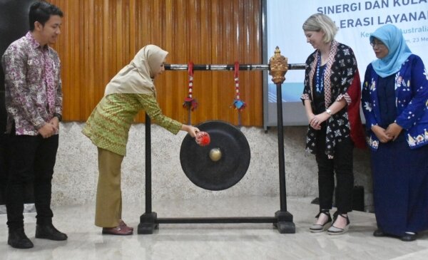 Ummi Rohmi Paparkan Program Gebrakan NTB Dalam Peluncuran SKALA Kemitraan Australia-Indonesia