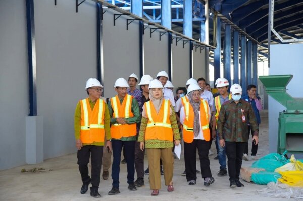 Wagub Rohmi Tinjau Pembangunan TPST, yang Mampu Olah Sampah Sampai 120 Ton Perhari